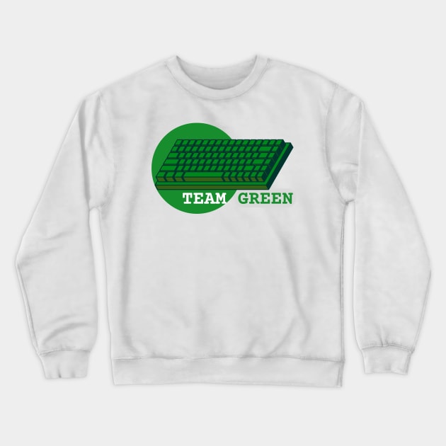 Keeb Team Green Crewneck Sweatshirt by crawlspace